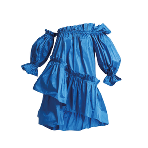 Medium isa arfen asymmetric taffeta decadence top