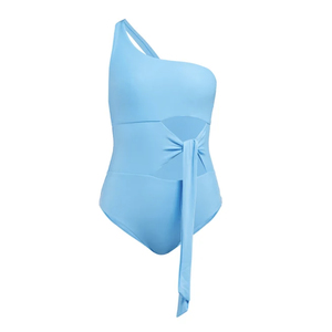 Medium jae swim collision tie front swimsuit
