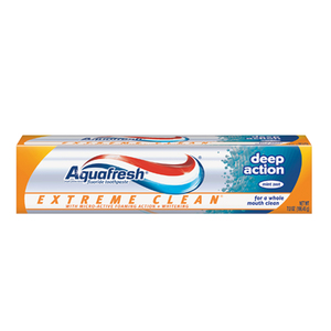 Medium aquafresh extreme clean pure breath action toothpaste