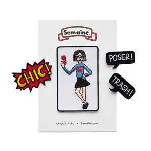 Medium semaine sticker angelica hicks hit girl