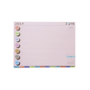 Medium paper chase spot 2016 17 calendar desk planner