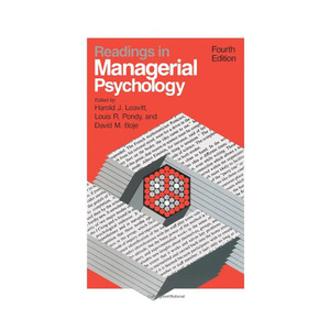 Medium amazon harold j. leavitt readings in managerial psychology fourth editions