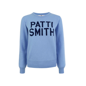 Medium hades patti smith light blue knit