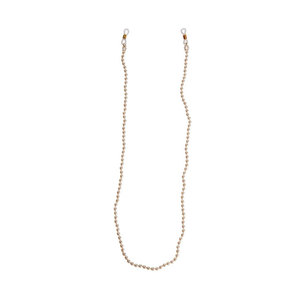 Medium lucy folk shapeshifter eyewear chain br pearl