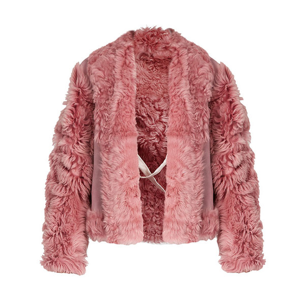 sies marjan shearling coat