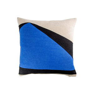 Medium the conran shop abstract shard cushion cover cobalt