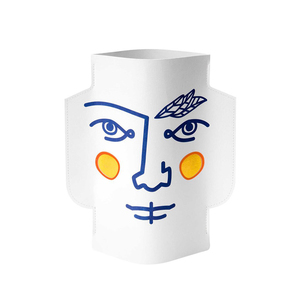 Medium third drawer down janus paper vase x octaevo